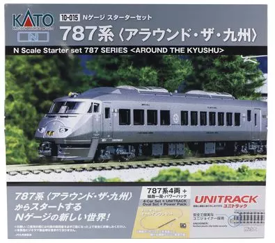 Стартовый набор KATO N Gauge 787 Series Around the Kyushu Railway Model Introduction Set 10-015