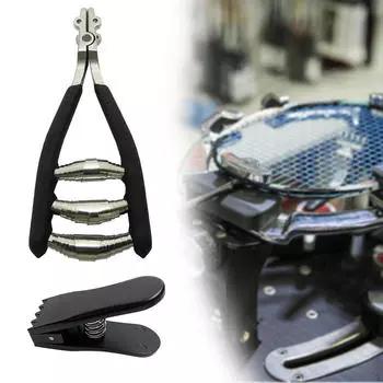 Стартовый зажим, широкое крепление для струн, 3 пружины, портативный стартер для сквоша и тенниса