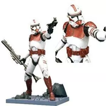 STARWARS Toys R Us Limited Shock Trooper масштаб ПВХ окрашенный простая сборка (1/7 комплект)