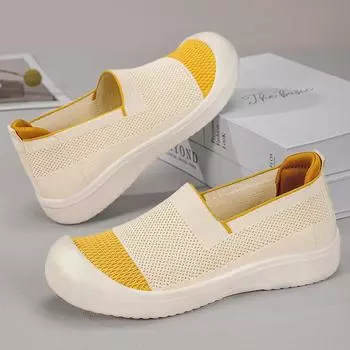 Старые пекинские тканевые туфли для женщин на лето, новый стиль, обувь для мам, дышащая и удобная, с мягкой подошвой, повседневная женская обувь 36