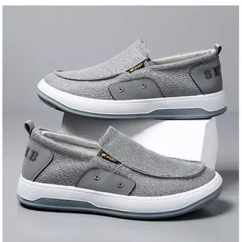 Старые ******* тканевые туфли мужские ****** новые папины туфли с дерьмовой подошвой и дерьмовой поверхностью легкие пожилые туфли дышащие повседневные туфли для среднего и пожилого возраста 39