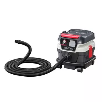 Старый профессиональный пылесборник Kyocera Ryobi с блокирующимся выходом AVC080WPD 675301A Мощное всасывание Рабочая скорость всасывания 220 Вт Удаляет пыль с