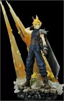 STATIC ARTS FINAL FANTASYVII Cloud Strife painted finished (PVC product)