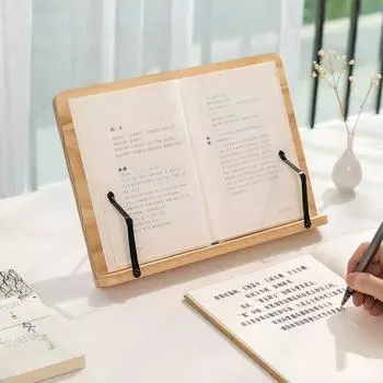 Stationary Textbooks Cookbook Painting Book Stander Books Holder Reading Stander Desk Bookshelf 28*20cm