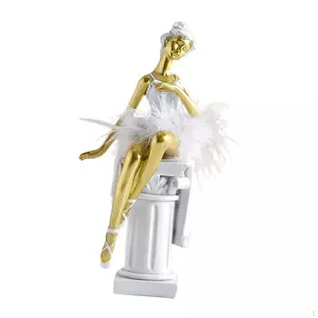 Статуэтка балерины, художественная скульптура, коллекционная фигурка танцующей балерины для Style B