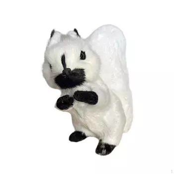 Статуэтка белки, скульптура, спальня, стол, шкаф, плюшевое животное, искусственный мех, фигурка для