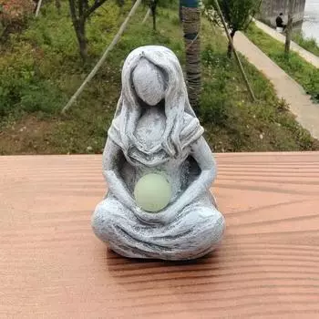 Статуэтка богини Луны, скульптура богини Луны из смолы, мини-статуэтка богини на стол для домашнего офиса, декор, подарок на День матери Female