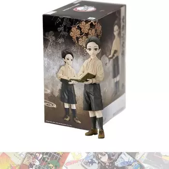 Статуэтка демонического поместья Кибуцудзи Музан 14 см, том 7 с 1 ACG. совместимая тематическая коллекционная карточка (18834)