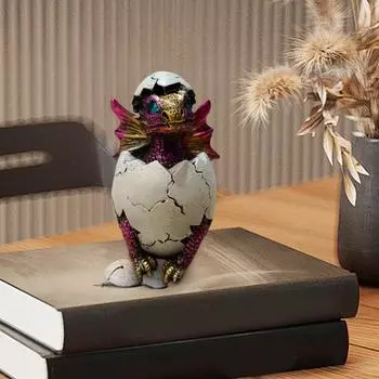 Статуэтка динозавра, украшения из дракона, поделки из смолы, статуэтка детеныша, декоративный настольный декор, коллекционные фигурки для детей всех возрастов United States