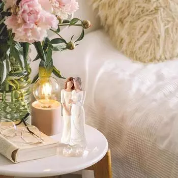 Статуэтка «Дружба для девочек», настольная фигурка, подарки от сестер, идеи для лучших подруг, резиновая фигурка сестры, подарок ручной работы D