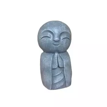 Статуэтка Дзидзо, милая маленькая скульптура, износостойкая, молящаяся, коллекционная статуэтка, аксессуары, мини-монах с руками, гладкая поверхность
