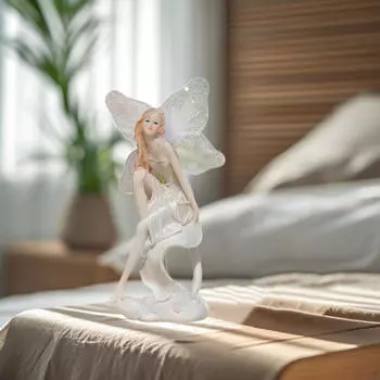 Статуэтка феи, статуэтка, скульптура ручной работы, украшение для стола