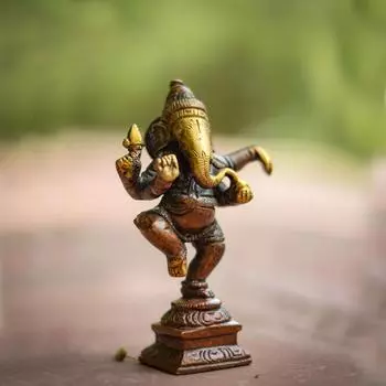 Статуэтка Ганеши, Ganesha Statue, Handmade