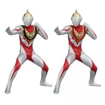 Статуэтка героя Ultraman Gaia V1/V2 Набор из 2 видов Приз