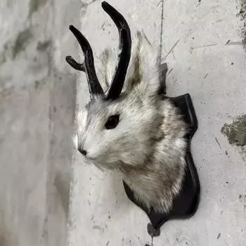 Статуэтка головы с рогами Домашнее украшение Статуэтка головы с рогами One Size