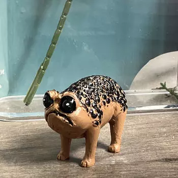 Статуэтка из смолы, африканская дождевая лягушка, статуя, коллекция, стол, домашний подарок, скульптура животного, столешница