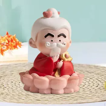 Статуэтка китайского божества для элегантного домашнего декора Style B