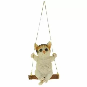 Статуэтка кошки Devalier ca123m Calico Cat из смолы в подарок Идеальный подарок [Подлинный продукт]