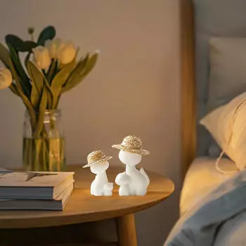 Статуэтка кошки, праздничный подарок, украшение для рабочего стола, скульптура, украшение для входа