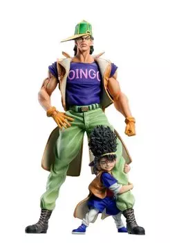 Статуэтка Medicos Entertainment Legend Bizarre Adventure Part 190 мм ПВХ ABS окрашенная подвижная фигурка JoJo s 3 Oingo & Boingo прибл.. &