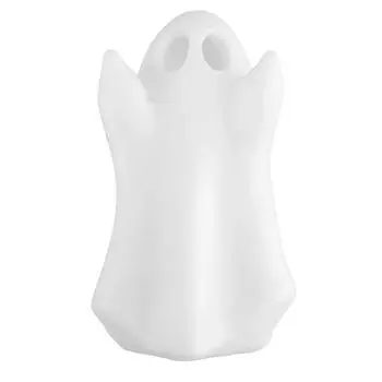 Статуэтка призрака из смолы, маленькая страшная скульптура призрака на Хэллоуин, грубый орнамент призрака для дома и офиса