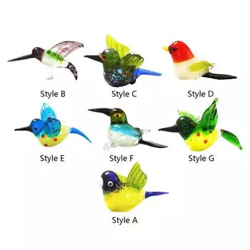 Статуэтка птицы, современная статуэтка, маленькая коллекционная настольная игрушка для камина, входной книжной полки, подарок на новоселье