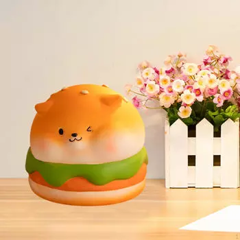 Статуэтка щенка животного, держатель денег, фигурка для кабинета и кабинета Style A