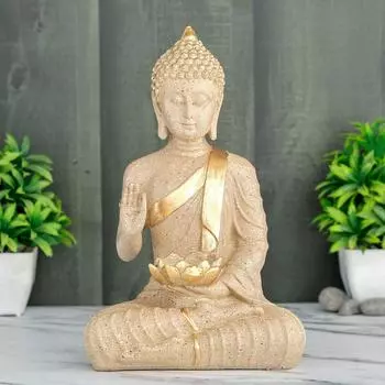 Статуэтка сидящего Будды, предмет интерьера, идол, предметы домашнего декора для гостиной