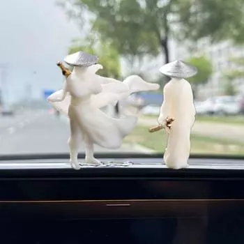 Статуэтка Странствующего Рыцаря, винтажная статуя в китайском стиле Youxia, скульптура рейнджера из смолы, домашний офис, настольный сад, украшение, орнамент, рождественский подарок E