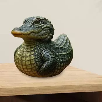 Статуэтка утки из дикой природы Yousheng, украшение из смолы, орла и утки, серия Wildlife, статуэтка утки, настольная скульптура утки-буйвола, подарок для любителей природы A