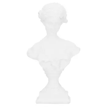 Статуэтка в стиле ретро, скульптура из смолы в европейском стиле, украшение для дома, BS?1023 Белый S