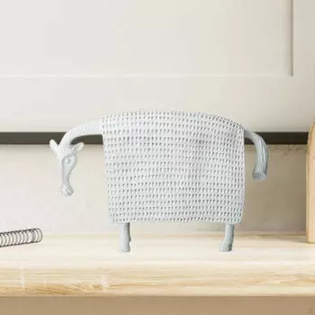 Статуэтка животного, коллекция статуй, креативный элегантный подарок, скульптура, украшение для стола, шкафа белый