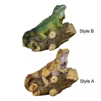 Статуэтки ящериц Настольные фигурки Статуэтка животного для офиса Настольный дом