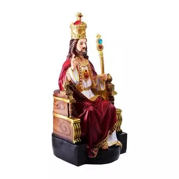 Статуи Христа Царя Иисуса Христианские Подарки Домашний Декор Бог Идол Выставочный Элемент Для Настольной Настенной Фигурки Новоселье Для Подарка