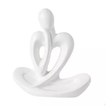 Статуя абстрактного мыслителя, настольное украшение, украшение для домашнего декора, коллекционная керамическая фигурка персонажа