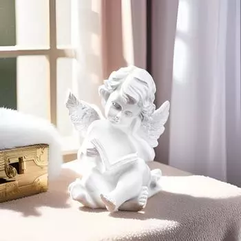 Статуя Ангела: Литье вручную из прочного полимерного материала.. Мы — статуи ангелов, молимся за ваш внутренний мир.