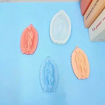 Статуя ангела Марии силиконовая форма Христос религиозный украшения торта инструменты для самостоятельного приготовления кондитерских изделий шоколадная помадка кухонные принадлежности белый