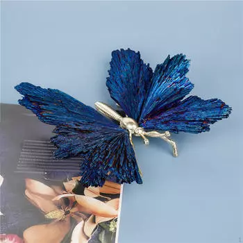 Статуя бабочки, коллекционное современное украшение для дома, маленькое украшение для спальни 16.8cm