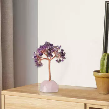 Статуя бонсай из дерева удачи Денежное дерево Офисная Мини-книжная полка Декоративный камин Стол Коллекция Style A