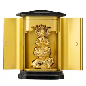 Статуя Будды Фуген Босацу золото ПК Дзуси включено Буддийский Кагеаки Ватанабэ Прототип в год Дракона и знаки зодиака Зодиак Хранитель главный