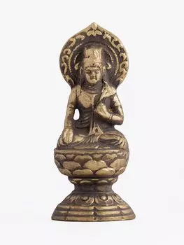 Статуя Будды Кокудзо Бодхисаттва Буддист Кагеаки Ватанабэ Прототип в год Быка и Зодиакальный страж основное изображение Зодиакальная медная посуда Такаока золотой