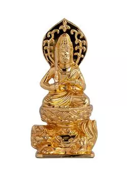 Статуя Будды Манджушри Бодхисаттва Буддист Кейаки Ватанабэ Оригинальная модель в год зодиакального хранителя основное изображение Зодиак Такаока медная посуда