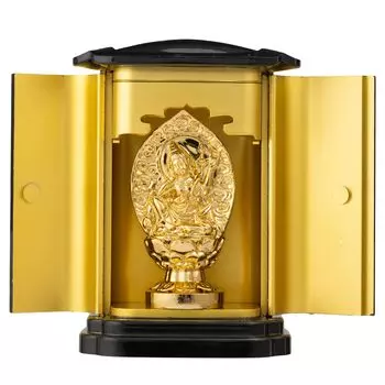 Статуя Будды Нёирин Каннон Бодхисаттва золото с ПК Дзуси Сингон Риндзай Такаока медная посуда нонбосацу pcZ (чистый покрытый) _ Секта Тэндай, секта, секта