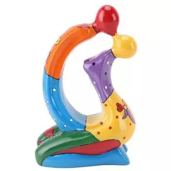 Статуя целующихся влюбленных, многофункциональные инновационные забавные украшения для пар из смолы для спальни, офиса, свадьбы