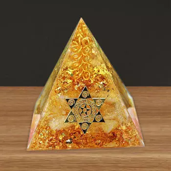 Статуя египетской пирамиды, креативный подарок, маленькая фигурка для книжной полки, офиса, отеля 5x5x5cm