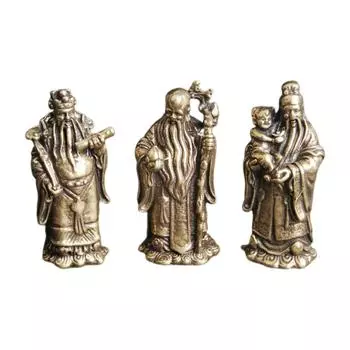 Статуя Фука Сау Орнаменты Отель Фу Счастливая Статуэтка для Бессмертных Лук Шоу Лу