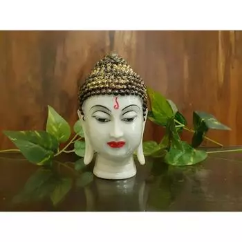 Статуя Господа Гаутамы Будды для гостиной Золотой идол Гаутамы Будды для домашнего декора Рука Будды Сидящие идолы Статуэтка