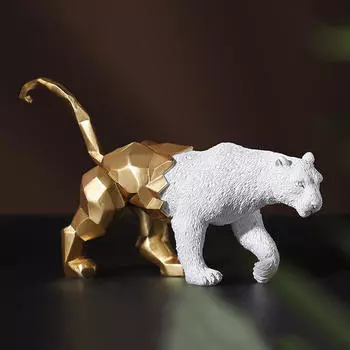 Статуя Искусство Скульптура Коллекционные предметы Смола для украшения полки офиса 20x7x17cm