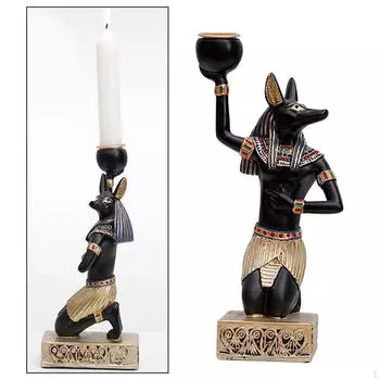 Статуя из коллекции скульптуры подсвечника - коллекционная фигурка для декора настольного шкафа A