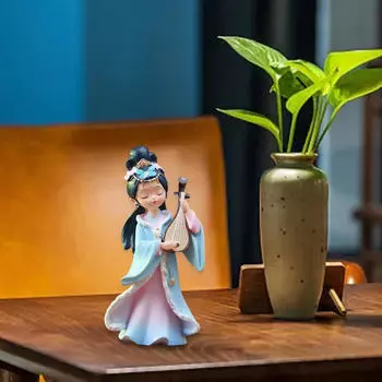 Статуя китайской красавицы – элегантное украшение для спальни или бара Wang Zhaojun